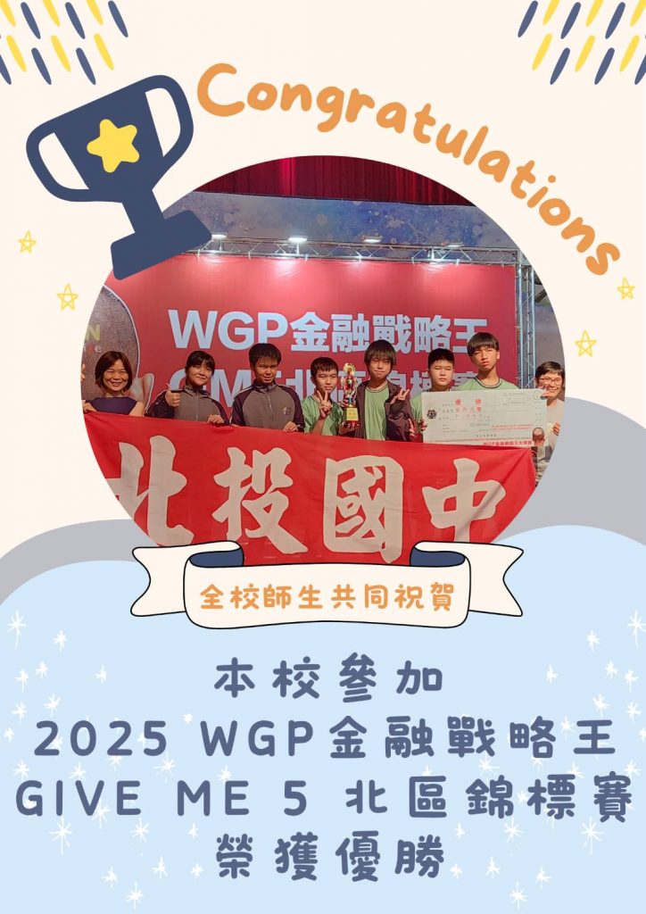 2025WGP金融戰略王GIVE5北區錦標賽團體第6名