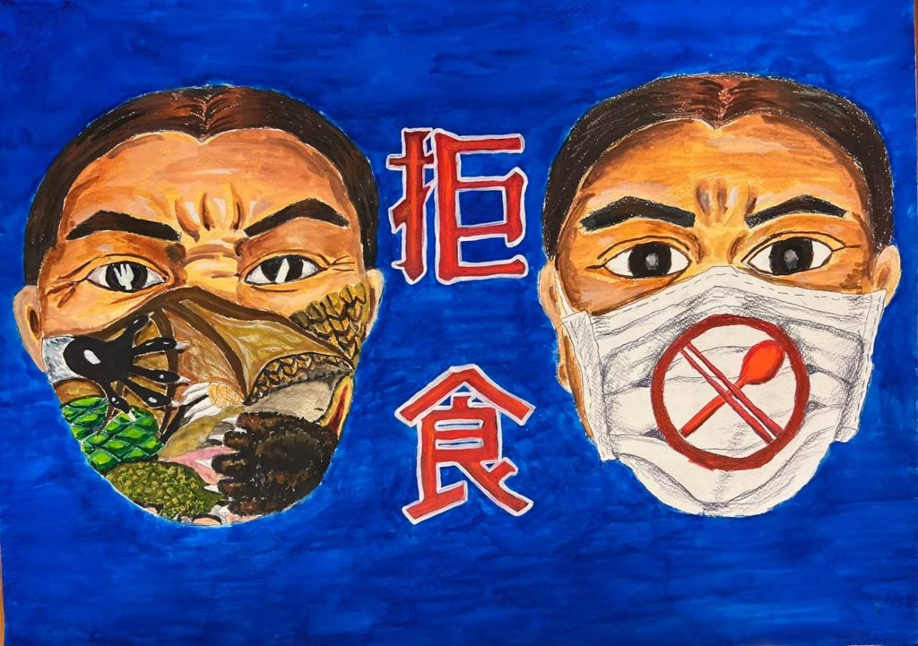 覺敏桀用畫筆描繪逆境人生 獲北市教育關懷獎肯定